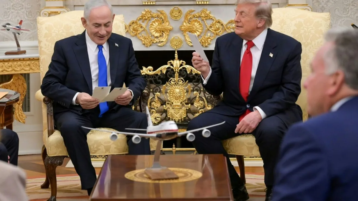 Kurz vor Wahl in Israel: Trump stellt sich demonstrativ hinter Netanjahu