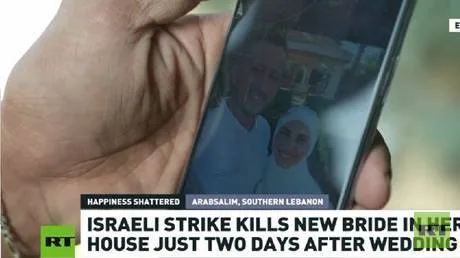 Lebanese man tells RT how Israeli strike killed his bride (VIDEO)