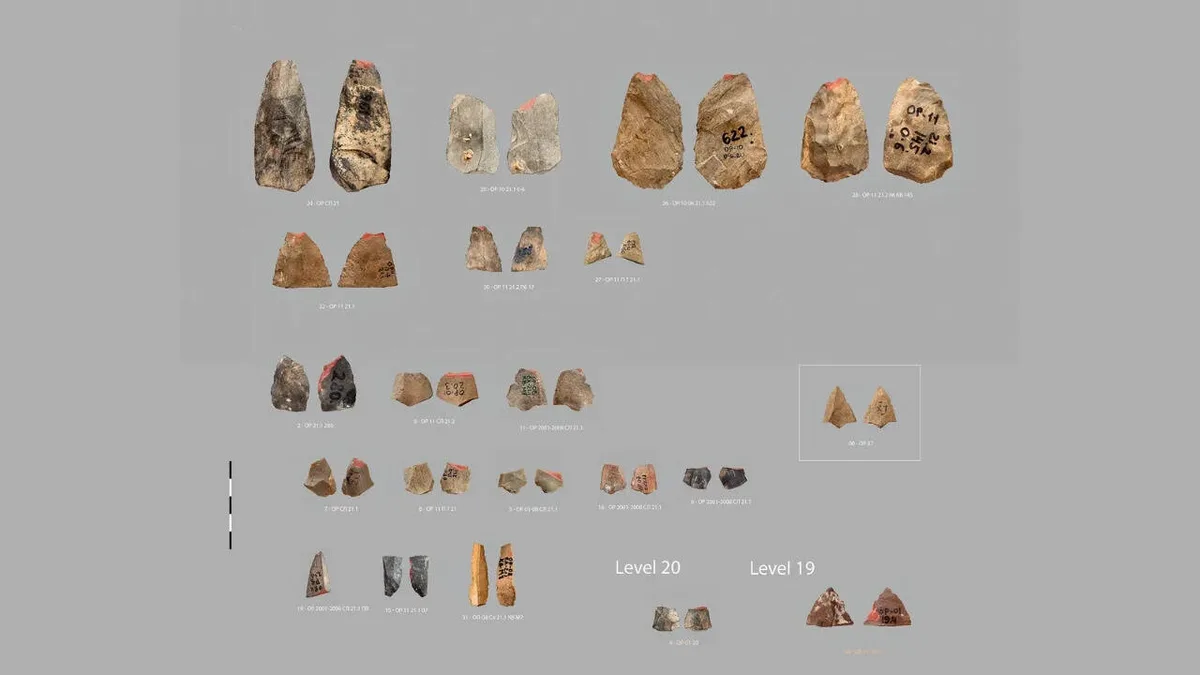Ancient Uzbek tools resemble European weapons made 25,000 years later