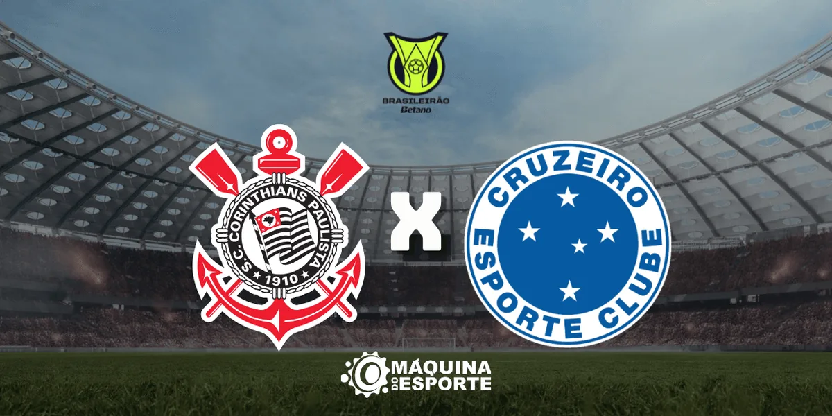 Corinthians x Cruzeiro: Onde assistir ao jogo da 23ª rodada do Brasileirão