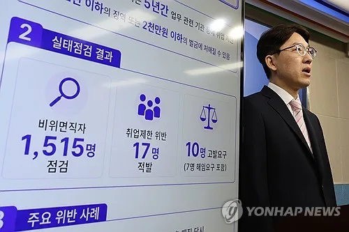 "비위로 면직됐는데"…공직자 '취업제한 위반' 5년간 200건