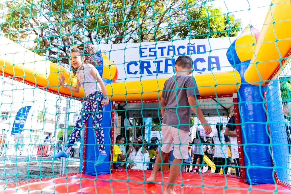 'Domingueira' no parque linear da Tamandaré, em Belém, tem música, brincadeiras e gastronomia