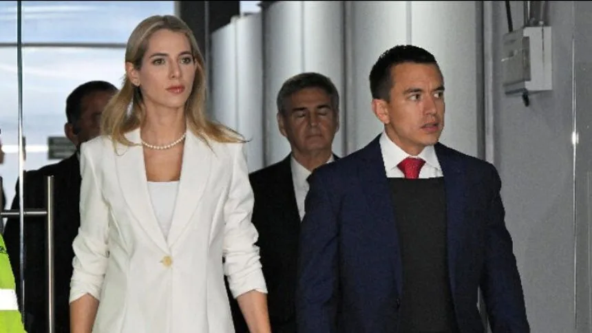 LUTO EN ECUADOR: Esposa de Daniel Noboa sufrió complicaciones durante el embarazo y perdió el bebé que esperaba