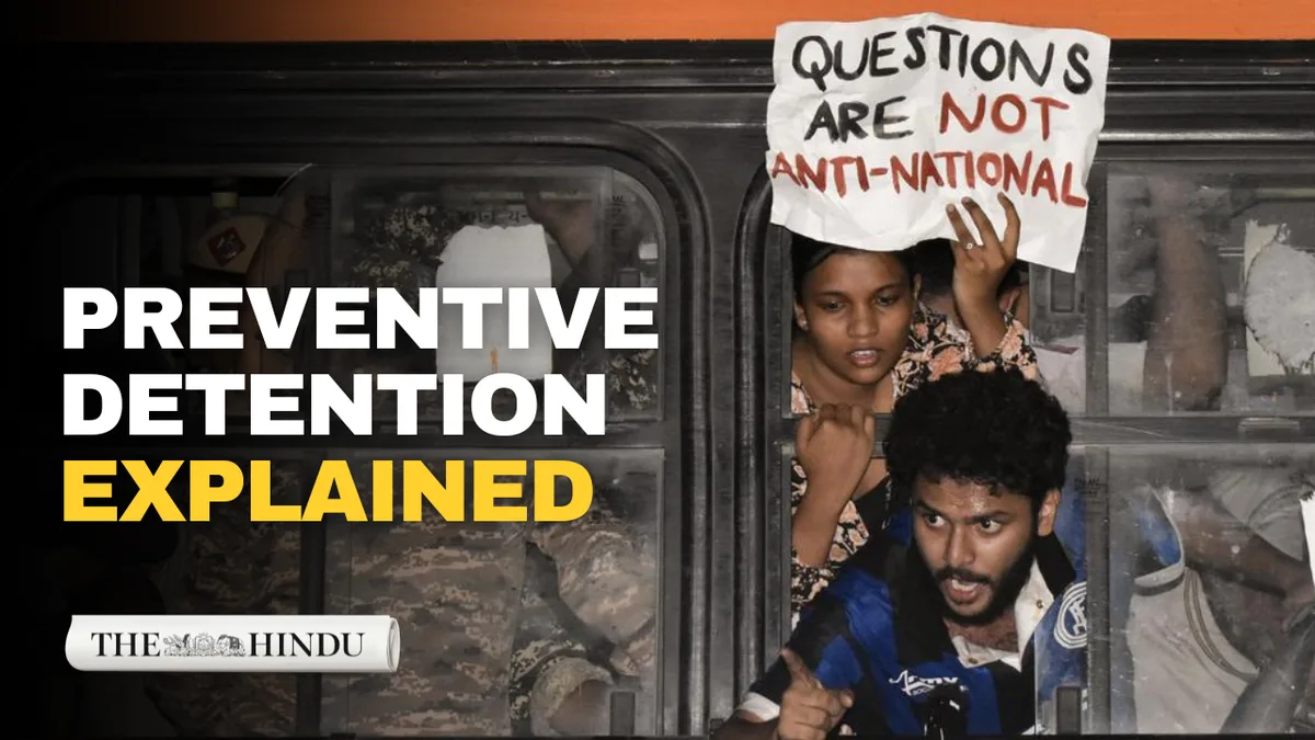 Preventive detention explained: Know your constitutional rights