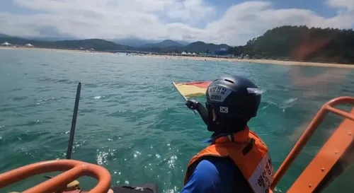 속초해경, 폐장 후 해수욕장 안전관리 강화…집중 순찰 실시