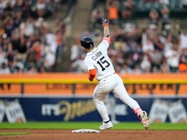 Max Clark, pitching staff help Tigers end six-game losing streak with 4-1 win over Rays