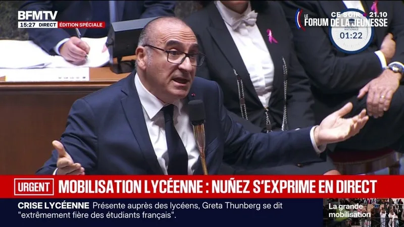 Mobilisation lycéenne: "L'ordre, c'est d'interpeller les casseurs", Laurent Nuñez défend les interpellations des lycéens