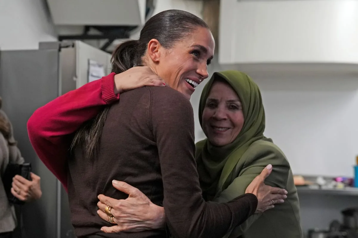 Harry and Meghan have emotional reunion with their Grenfell ‘ladies’