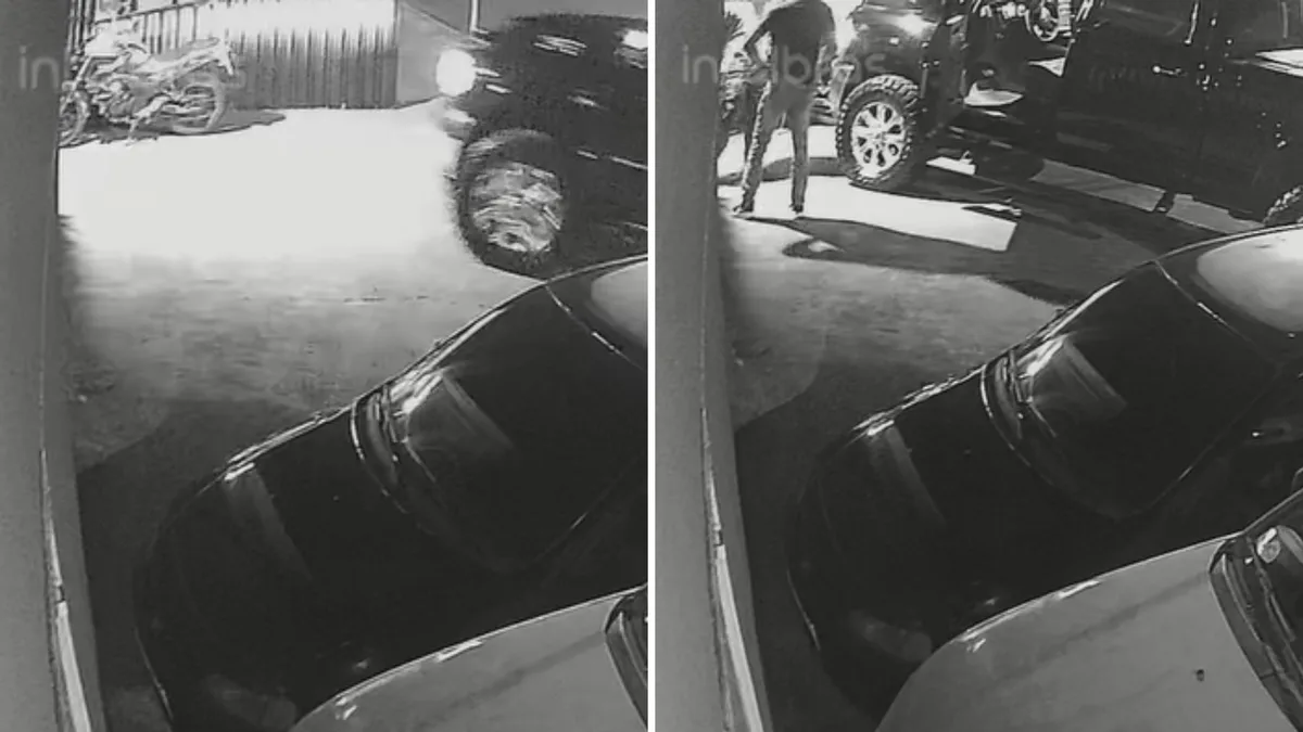 Motorista de caminhonete persegue e esfaqueia motoboy em pizzaria no PR após briga de trânsito e é encontrado com ajuda de IA