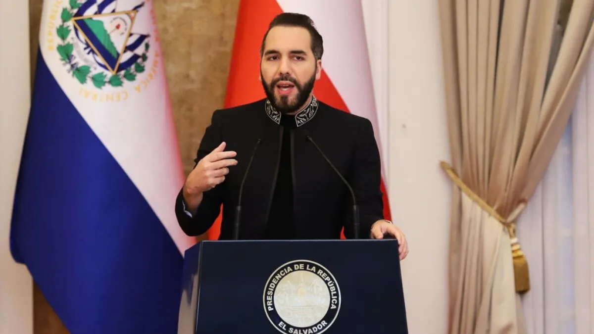 Nayib Bukele cuestiona presencia de Delcy Rodríguez en asamblea de la ONU #22Sep