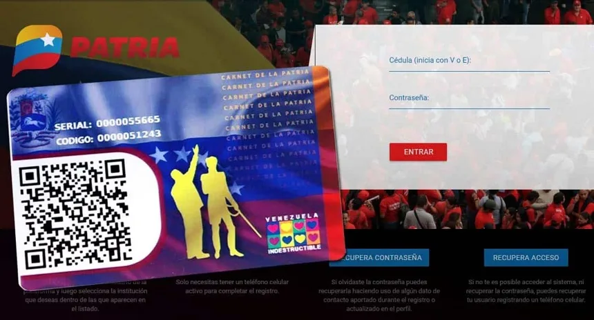 Inició pago de un bono de casi $50 en el Sistema Patria, estas son las personas que podrán cobrarlo