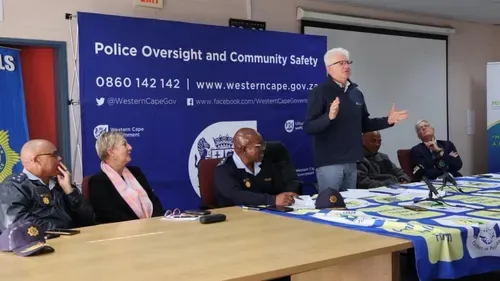 Western Cape Premier Winde launches lawyers in police stations project