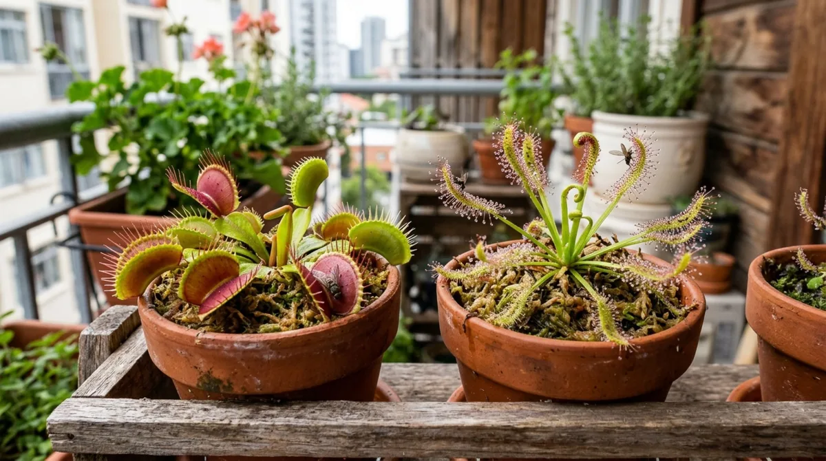 Ganhe dinheiro cultivando pequenos vasos de plantas carnívoras para vender como armadilhas vivas contra mosquinhas