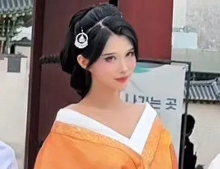 ‘한푸’ 입고 경복궁 활보한 中인플루언서…“외국인들 한복 오해 우려”
