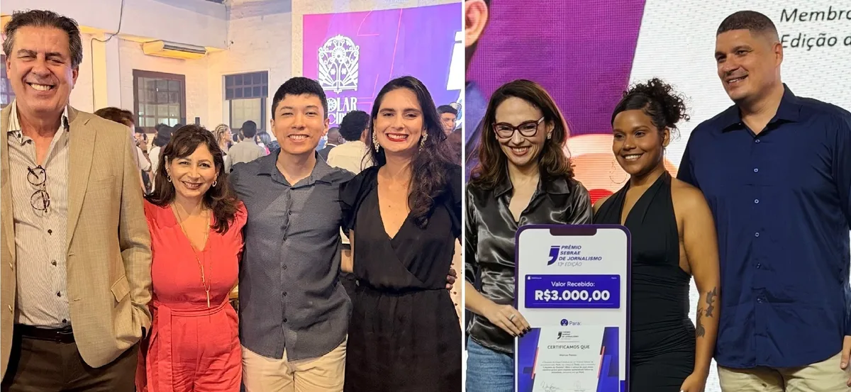 g1 e TV Liberal são destaques no Prêmio Sebrae de Jornalismo no Pará