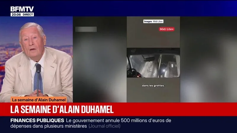 LA SEMAINE D'ALAIN DUHAMEL - Propos racistes de policiers à Carcassonne: "Il ne faut pas être tellement étonné qu'il y ait des vases communiquant entre ce qu'ont dit ces deux individus et le RN"