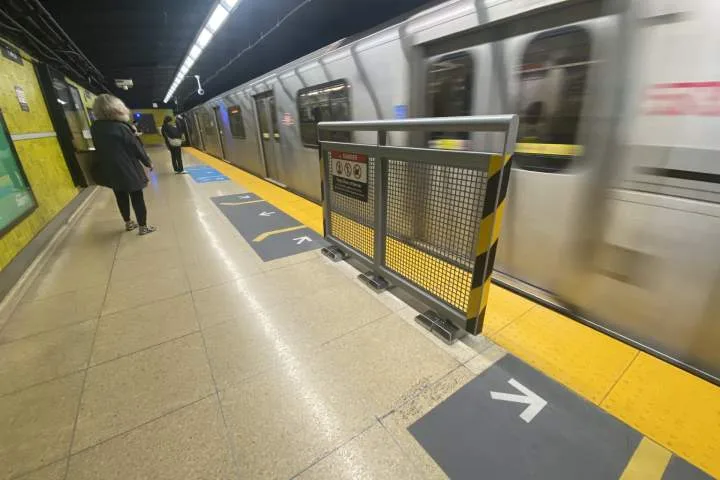 TTC’s first subway barrier installation renews criticism over plan