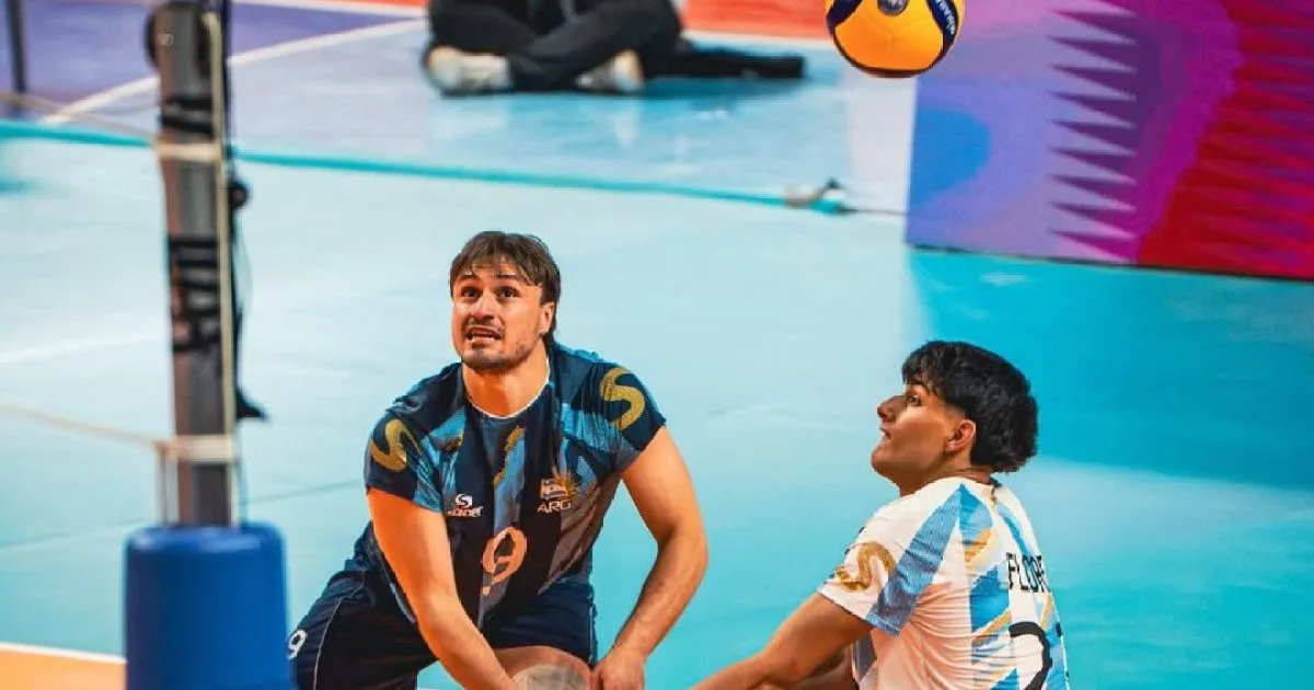 Vóley: con el rionegrino Arroyo, Argentina venció a Colombia y está en las semis de los Juegos Suramericanos