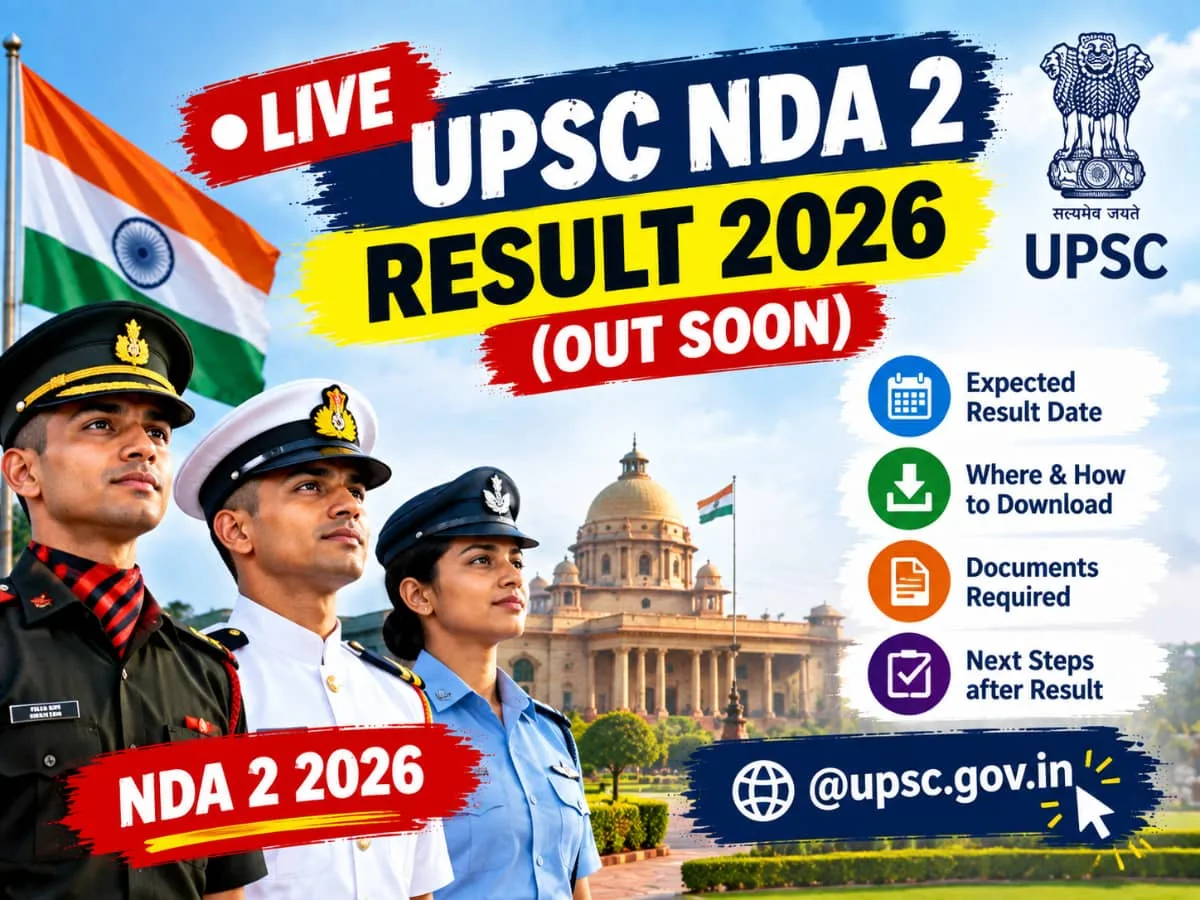 UPSC NDA 2 result 2026 expected soon: Check date, link and steps here