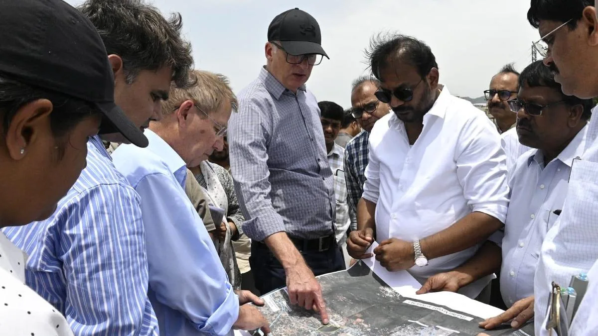 TUDA shows Tirupati’s water bodies to German delegation