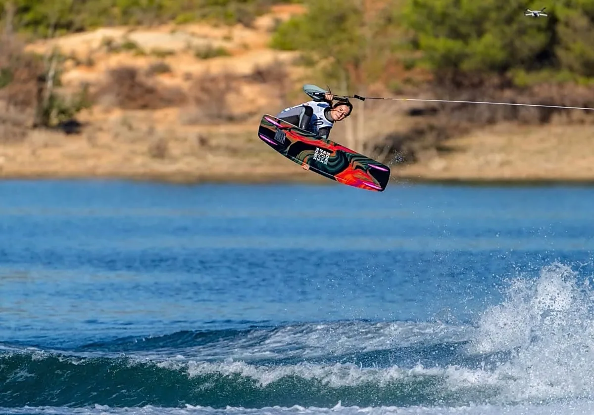 Luis Diéguez, favorito en el Open Ibérico de Slalom de Castrelo de Miño
