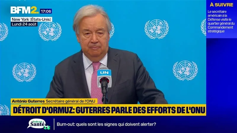 Détroit d'Ormuz: l'ONU propose un mécanisme pour sécuriser le passage des navires transportant des engrais