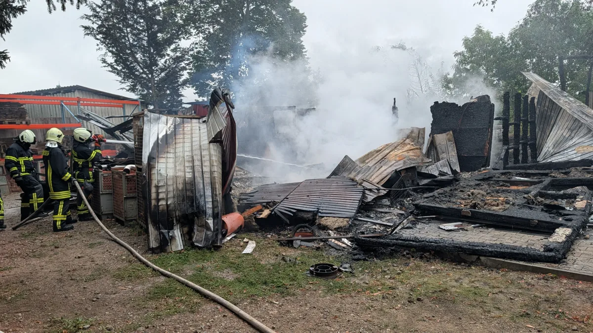 Verdacht auf Vorsatz: Wohnhaus in Weimar nach Explosion eingestürzt