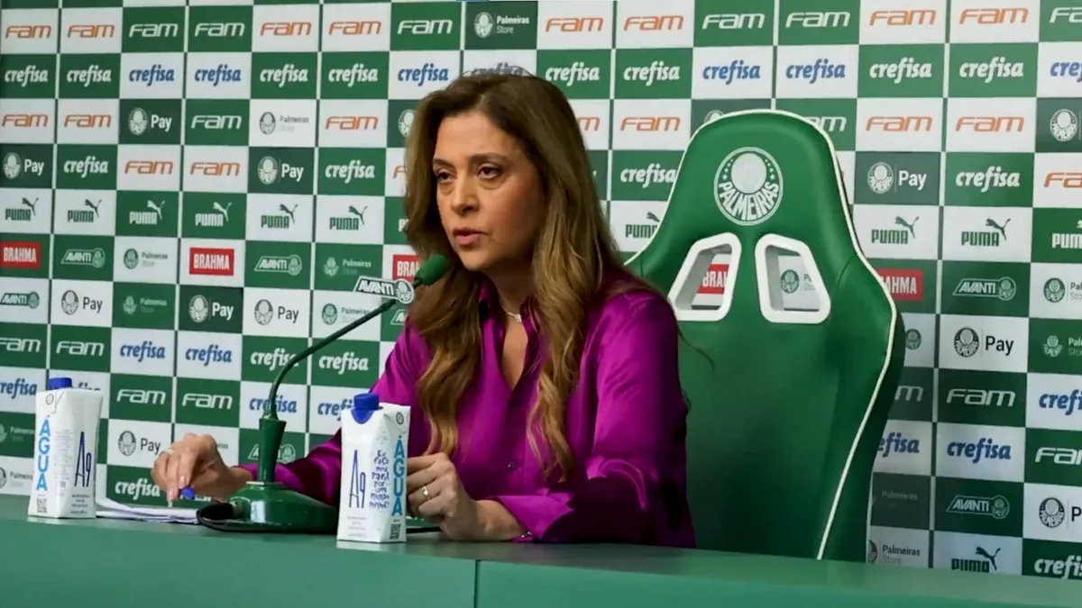 Leila Pereira posta mensagem de motivação no pior momento do Palmeiras
