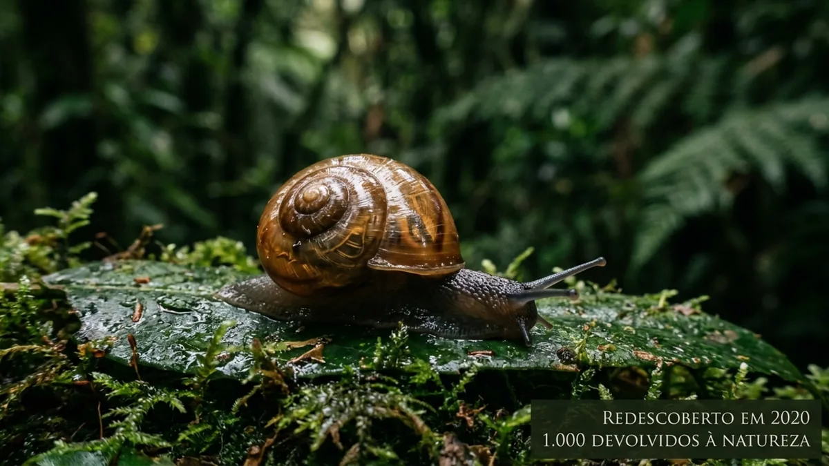 Espécie considerada extinta reaparece depois de mais de 30 anos e 1.000 exemplares acabam de voltar à natureza