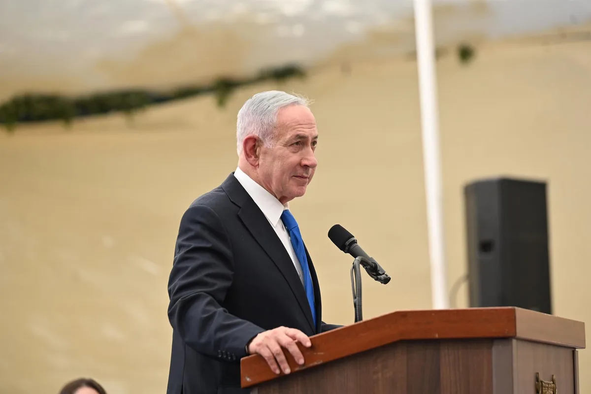 Netanyahu ve un "grotesco absurdo" en la denuncia de Macron ante la Asamblea General de la ONU