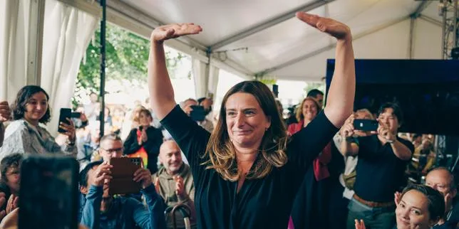 Marine Tondelier, la cheffe des Ecologistes, appelle de nouveau à l’union de la gauche pour la présidentielle de 2027