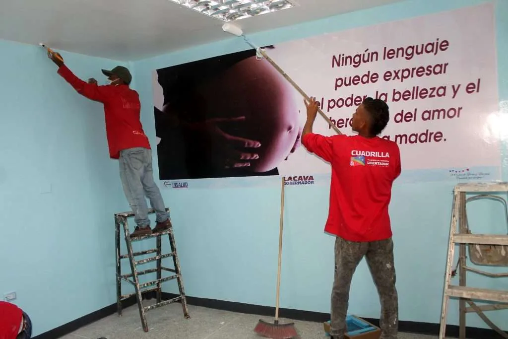 A segunda fase pasa rehabilitación de la Maternidad de Tocuyito