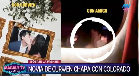 Carla Campos, pareja de Curwen, y el video en que fue captada bailando muy cerca de otro hombre en una discoteca: ¿se besaron?