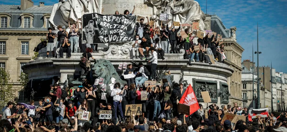 French school crisis sparks nationwide unrest and hundreds of arrests