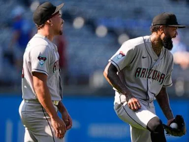 D-backs' hard-throwing Justin Martinez records immaculate inning vs. the Rangers