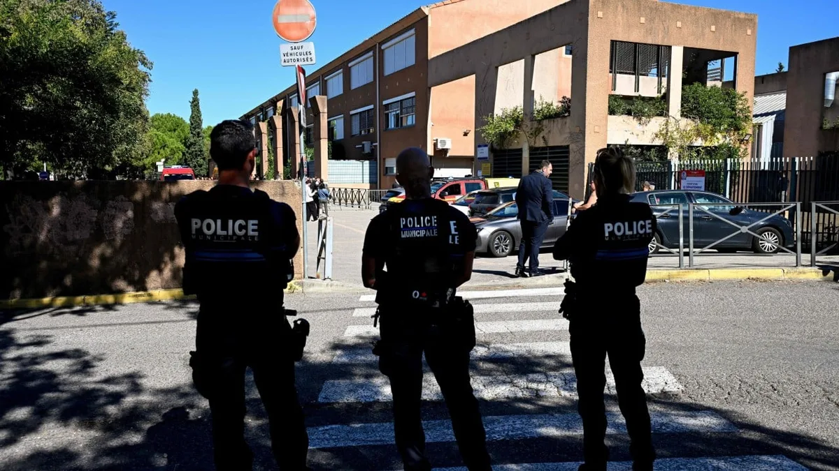 French police detain pupil, 14, suspected of shooting principal and teacher