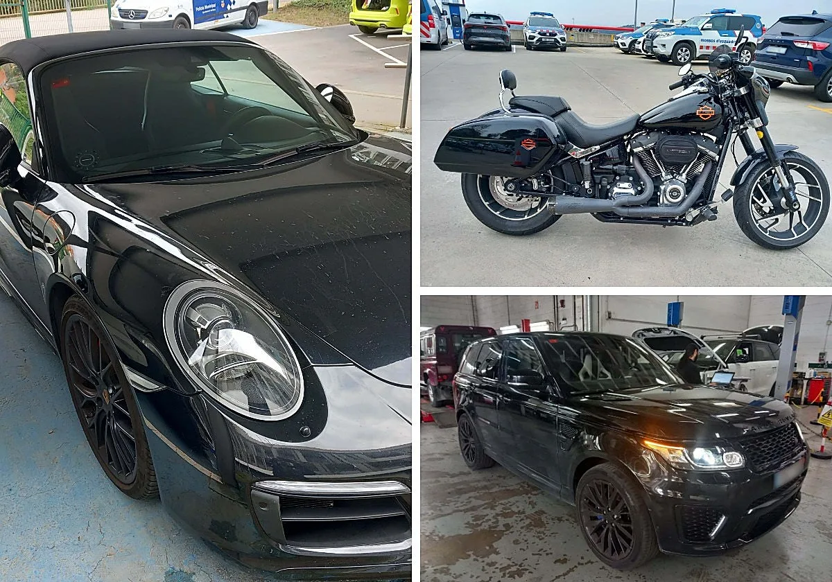 Maserati, Porsche, Harley Davidson... así funcionaba la trama de robo de vehículos de lujo en Europa para vender en España