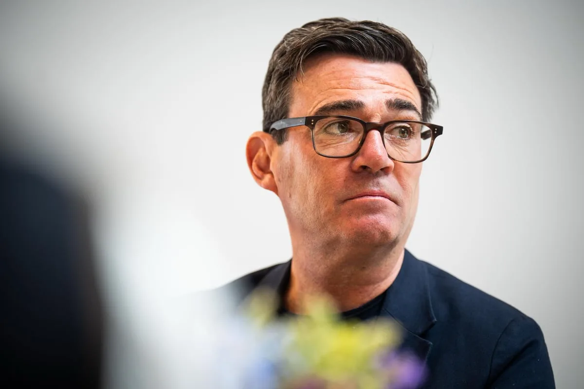 Burnham exchanged messages with Trump chief of staff impersonator