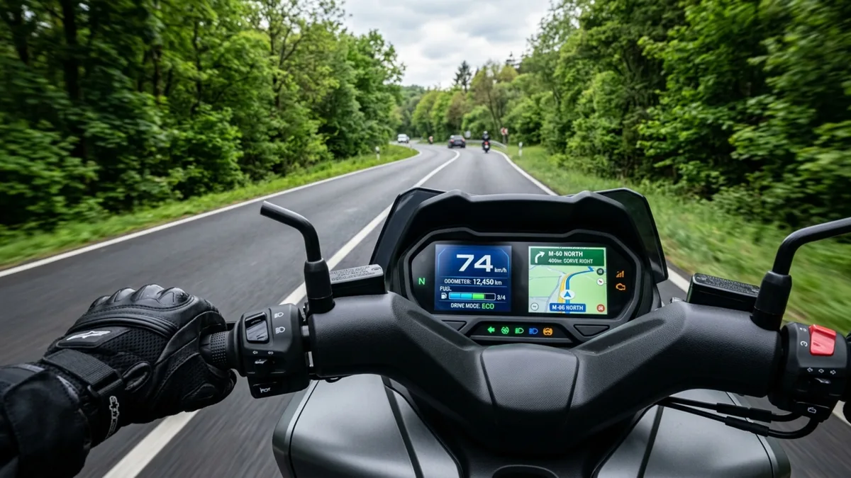 Nova scooter de 300 cilindradas leva dois capacetes sob o banco e ganha para-brisa com regulagem elétrica