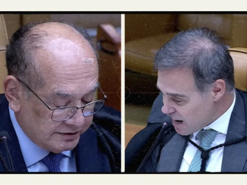 Gilmar e Mendonca sobem o tom e gritam no STF: "pode chorar"