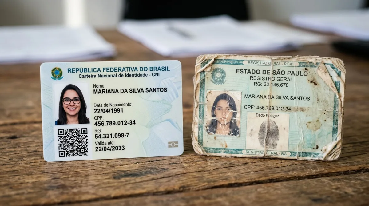 RG antigo tem data para deixar de valer: veja até quando o documento é aceito e como pedir a nova Carteira de Identidade Nacional com o CPF como número único