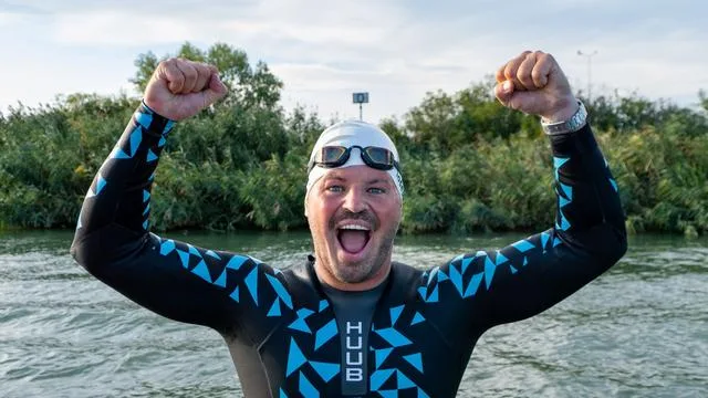 Extremsport: Dresdner durchschwimmt Donau von Quelle bis Mündung