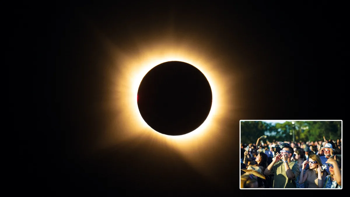 Assombro e fascínio: a comoção em torno do eclipse total do Sol visível no Hemisfério Norte