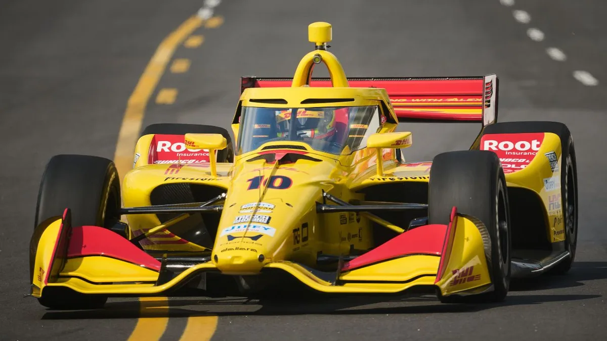 Alex Palou posts fastest practice time at Markham Indy