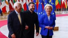 Zelensky rallies EU support as Trump says Ukraine leader 'more difficult to deal with than Putin'