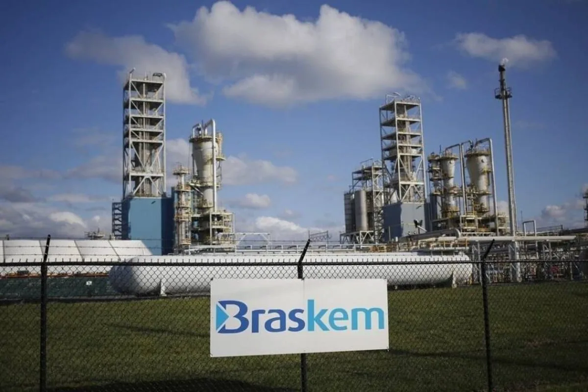 Braskem (BRKM5): subsidiária mexicana pede Chapter 11 nos EUA para reestruturar dívida