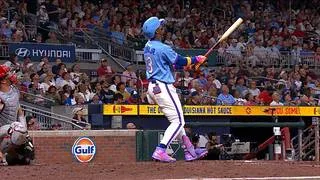MLB: Ronald Acuña Jr. quiere seguir escalando en la historia de Atlanta y suma un nuevo jonrón