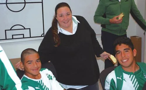 Lorena Fuentes, pieza clave en la formación de los canteranos de Santos