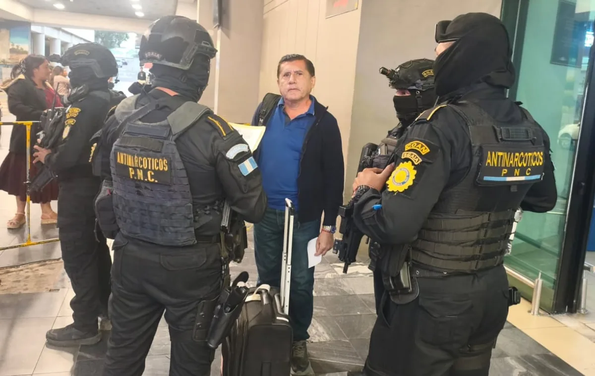 Capturaron en Guatemala a un exfuncionario ecuatoriano pedido en extradición a Estados Unidos por narcotráfico