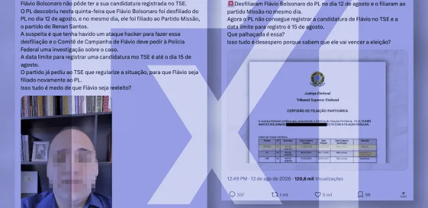 Flávio foi filiado ao Missão, mas conseguiu registrar candidatura pelo PL